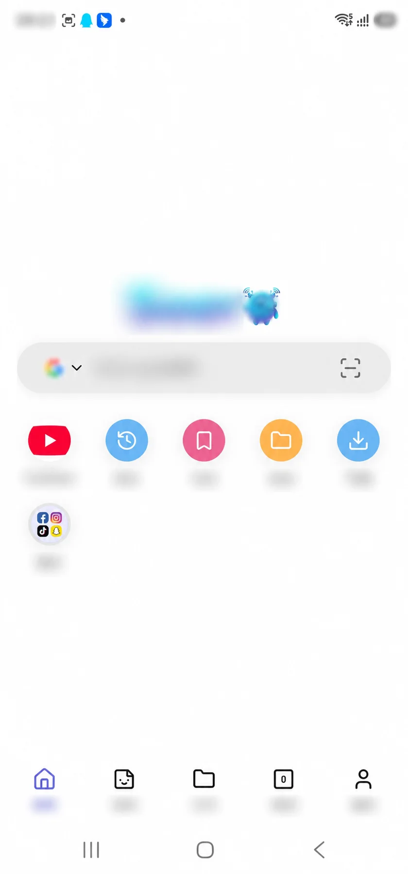 移动浏览与信息入口App项目界面